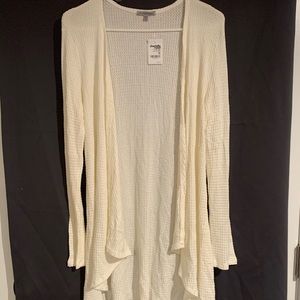 Cream XL cover-up NWT